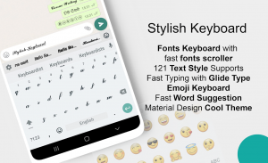 Stylish Text - Font Keyboard screenshot 0