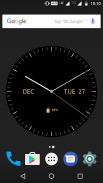 Golden Clock Live Wallpaper screenshot 1