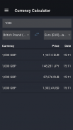 Exchange Rates & Currency Converter screenshot 0