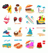 Summer Holiday Sticker GIF screenshot 4