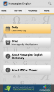 Norwegian<>English Dictionary screenshot 5