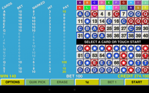 Keno 20 MultiCard Vegas Casino screenshot 7