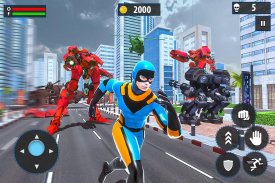 Light Speed Robot Hero: Vice Crime City Gangster screenshot 5