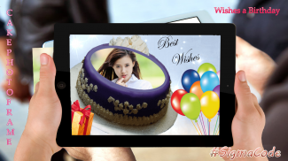 Cake Photo Frame screenshot 0