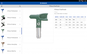 Graco CED EMEA screenshot 2