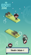 2048 Quest Age of Edo City: King of Ninja Cats screenshot 3