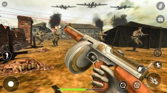 WW2 Survival Shooter :Gun fire screenshot 1