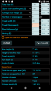 Classic stair calculator screenshot 5