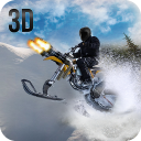 moto coureur course fièvre 3D Icon