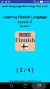 Learning Finnish language (les screenshot 6