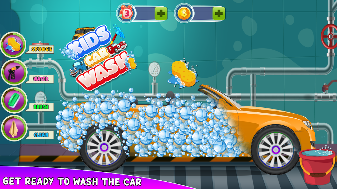 Kids Car Wash Game - Загрузить APK для Android | Aptoide