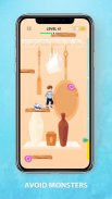 Chubby Jump  – jumping man in fridge joyride game screenshot 1