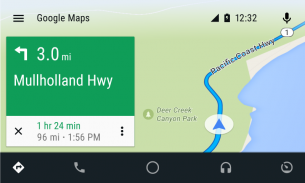Android Auto - 具備地圖、媒體、訊息和語音操作功能的智慧型行車應用程式 screenshot 1