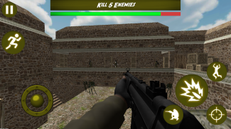 Army Commandos Battlefield Survival Hunt Shooter screenshot 2
