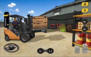 حقيقة رافعة شوكية القيادة محاكاة لعبه 3D screenshot 2