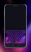 Neon Keyboard Theme screenshot 1