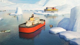 Icebreaker Boat Parking Game screenshot 5