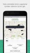 Uber - Kolay taksi yolculuğu screenshot 1