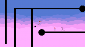 Stickman Parkour Platform - 2D Ninja Fun Race screenshot 8