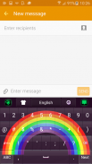 Pelangi Warna Papan Kekunci screenshot 2
