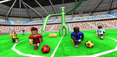 Rainbow Football Friends 3D screenshot 0