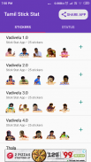 Tamil Stickers: WAStickerApps screenshot 5