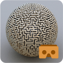 VR Maze Cardboard Icon