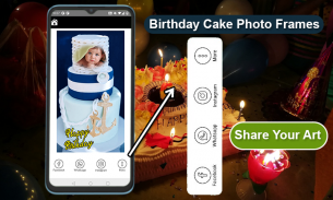 Editor foto kue ulang tahun screenshot 6