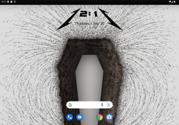 Metallica Clock And Wallpapers screenshot 7