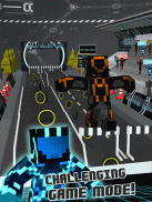 3D TRON Super Hero Block Running Game Skins screenshot 4