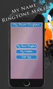 My Name Ringtone Maker Editor screenshot 1