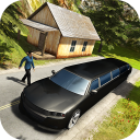 Offroad Hill Limo Pickup Public Transporter Icon