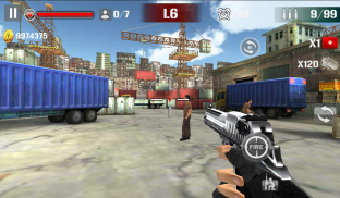Sniper bắn lửa chiến tranh screenshot 3
