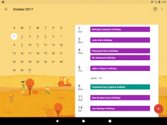 Birthday Calendar screenshot 3
