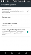 DotDash Keyboard screenshot 1