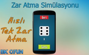 Zar Atma Simülasyonu screenshot 0