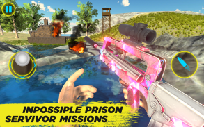 Prisoner Shooting Survival Battleground screenshot 2