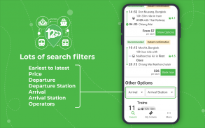 12Go Keretapi, Bas dan Feri screenshot 23