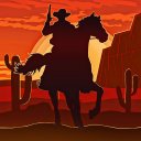 Wild  West  Gunslinger  Cowboy  Rider Icon