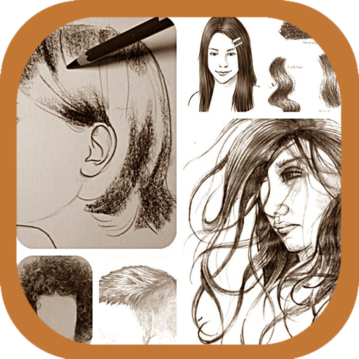 Download do APK de Como desenhar cabelo realista para iniciantes