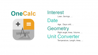 OneCalc: All-in-one Calculator screenshot 3