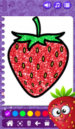 Fruits Coloring game and Drawing Book for kids screenshot 3