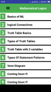 Mathematical Logics with Truth Table (2019 Tricks) screenshot 0