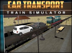 Car Transport Train Simulator screenshot 6
