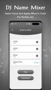 DJ Name Mixer screenshot 1