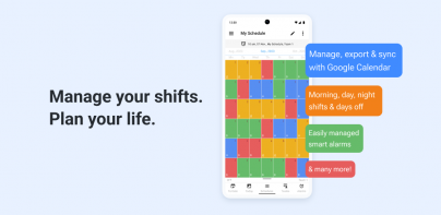 Shift Schedule - Roster&Alarm