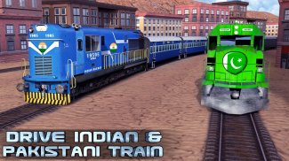 India VS Pakistan Train racing screenshot 2