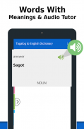 English to Tagalog Dictionary &Translator screenshot 1