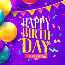 Birthday Invitation Card Maker Icon