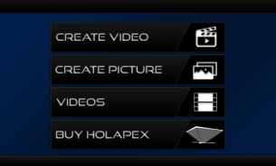 Holapex Hologram Video Maker screenshot 1